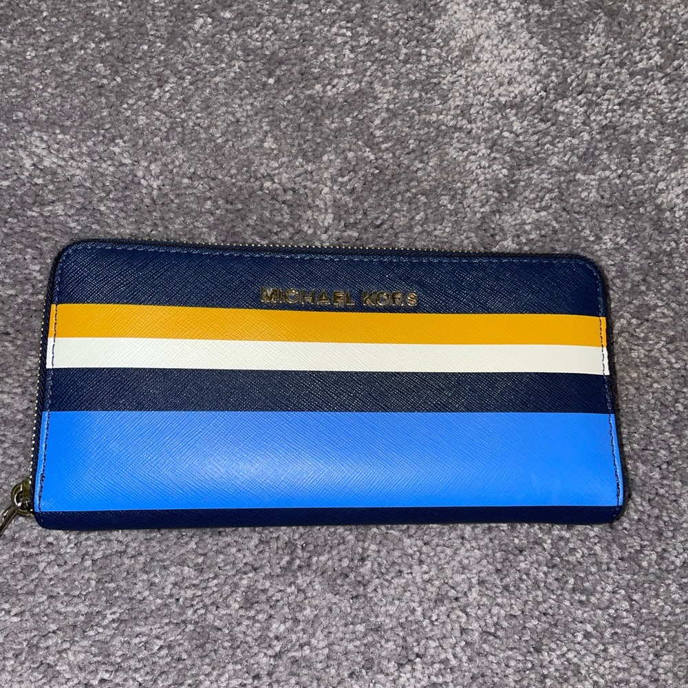 Michael Kors Striped Wallet